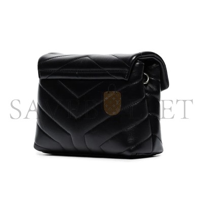 YSL LOULOU TOY STRAP BAG IN QUILTED Y LEATHER 630951DV7061000 (20*14*7cm)