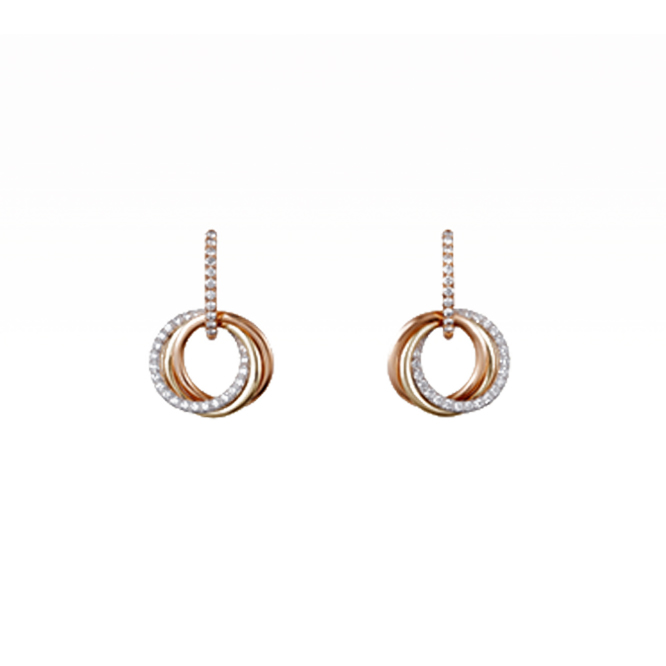 CARTIER TRINITY EARRINGS  B8301259