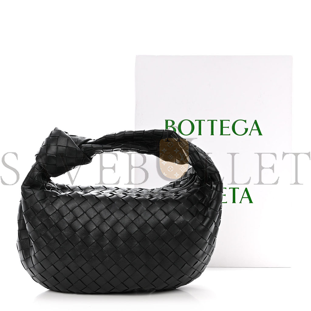 BOTTEGA VENETA NAPPA INTRECCIATO TEEN JODIE BLACK  (36*22*5cm)