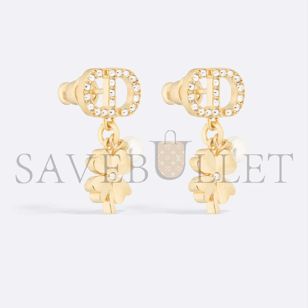 DIOR PETIT CD LUCKY CHARMS EARRINGS E3713WOMCY_D03S