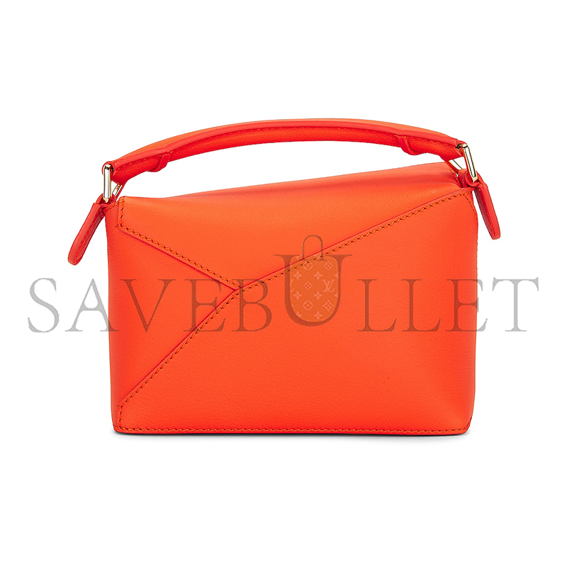 LOEWE MINI PUZZLE EDGE BAG IN CLASSIC CALFSKIN A510P88X26-5959 (18*12.5*8cm)