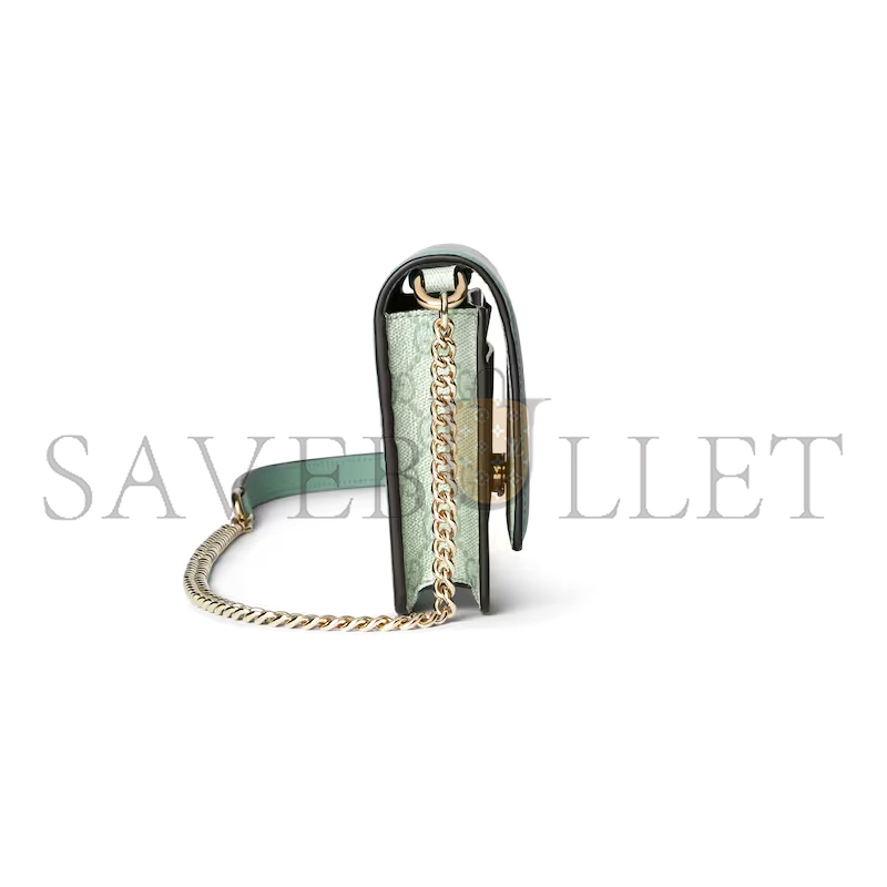 GUCCI GG EMBLEM WALLET ON CHAIN 826720AAEQ73441 (20*13*4cm) GUCCI GG EMBLEM WALLET ON CHAIN 826720AAEQ73441 (20*13*4cm)