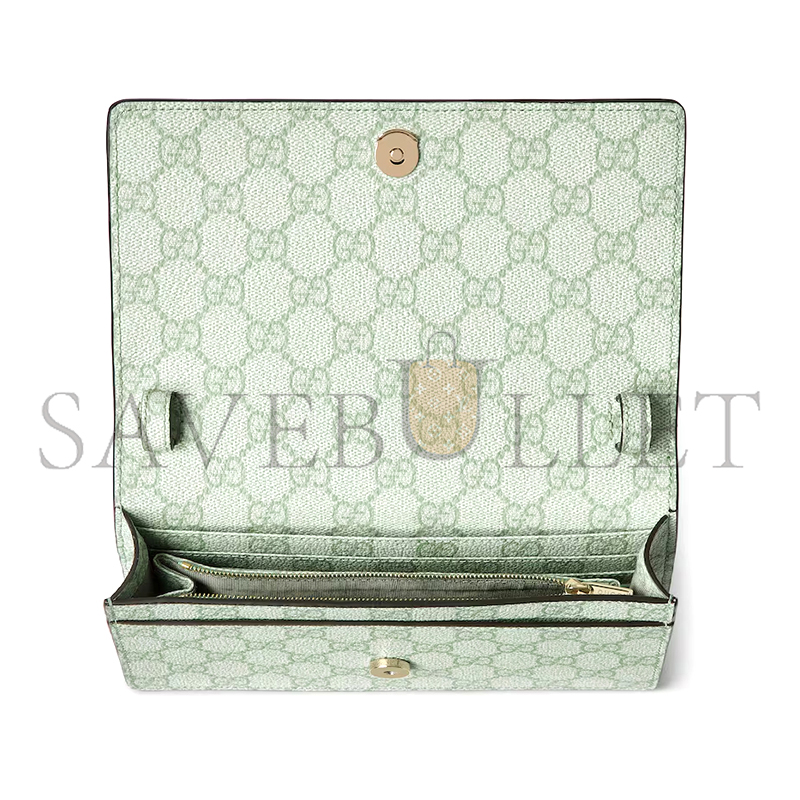 GUCCI GG EMBLEM WALLET ON CHAIN 826720AAEQ73441 (20*13*4cm) GUCCI GG EMBLEM WALLET ON CHAIN 826720AAEQ73441 (20*13*4cm)