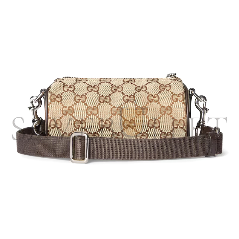 GUCCI GG CANVAS MINI CYLINDER BAG 834269FAEON9750 (17*8*8cm)