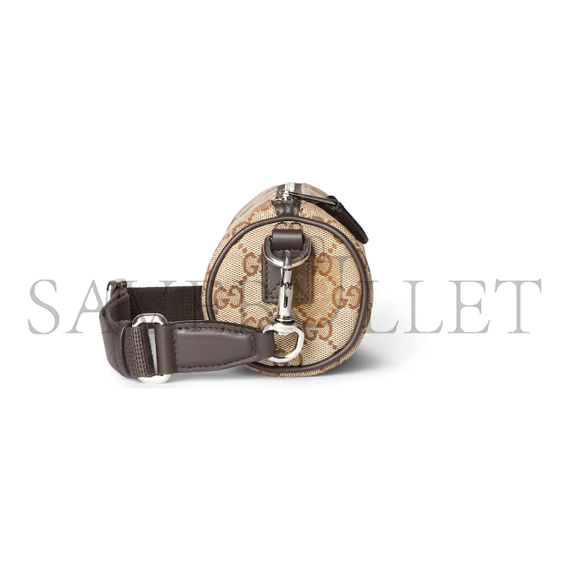 GUCCI GG CANVAS MINI CYLINDER BAG 834269FAEON9750 (17*8*8cm)