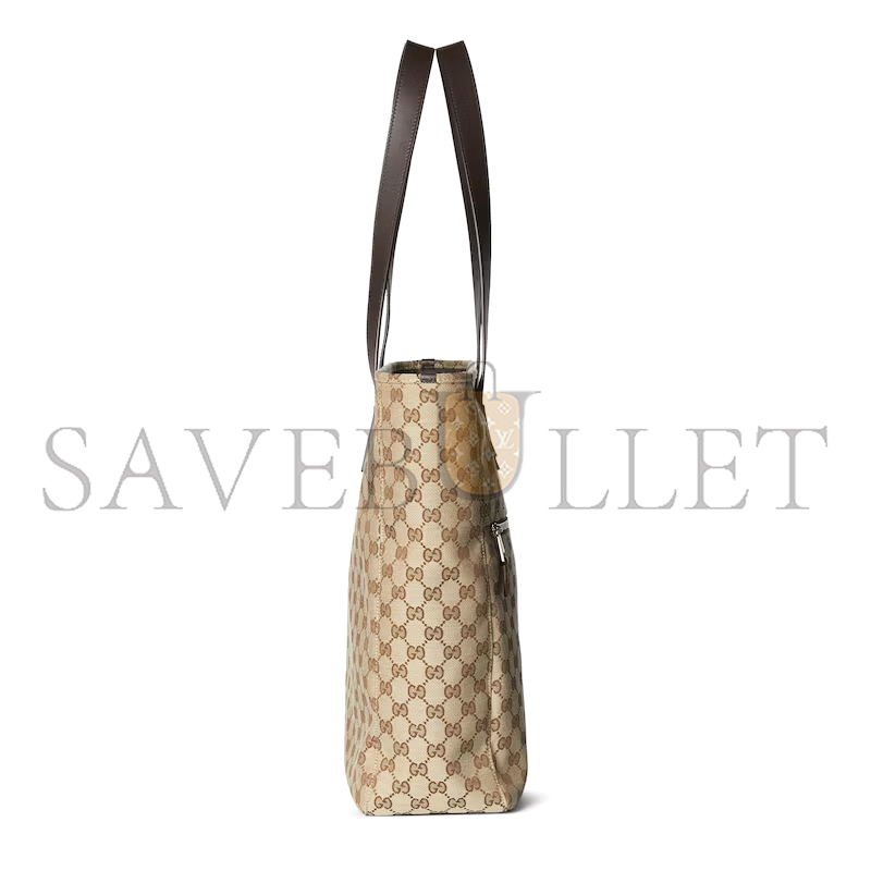 GUCCI GG CANVAS MEDIUM TOTE BAG 834796FAEPS9752 (32*36*12cm) GUCCI GG CANVAS MEDIUM TOTE BAG 834796FAEPS9752 (32*36*12cm)