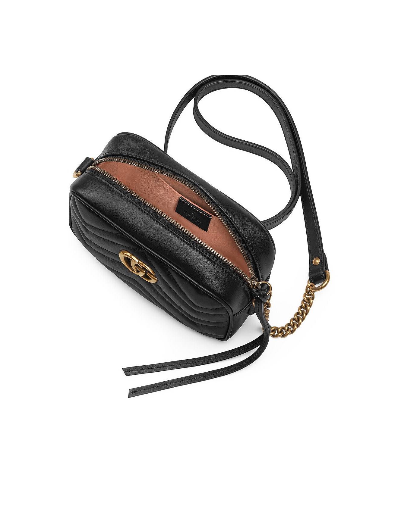 GUCCI GG MARMONT MATELASSÉ MINI BAG 448065 (18*12*6cm)